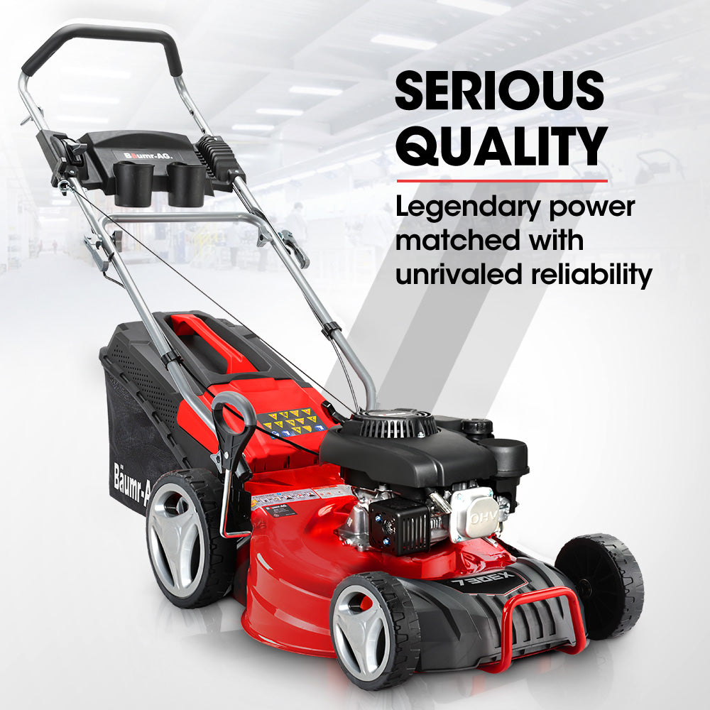 Baumr Ag Push Start Lawn Mower Baumr Ag Push Start Self Propelled - Main Image