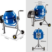 Baumr-AG 70L Portable Electric Concrete Cement Mixer