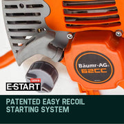 Baumr-AG Post Hole Digger 62CC Posthole Earth Auger Fence Borer Petrol Drill Bit