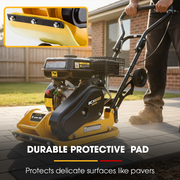 BAUMR-AG 61kg 370x510mm 6.5HP Plate Compactor, Paver Pad (BCX-650)