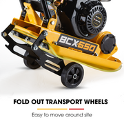 BAUMR-AG 61kg 370x510mm 6.5HP Plate Compactor, Paver Pad (BCX-650)