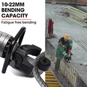PRE-ORDER BAUMR-AG 10-22mm 1200W Heavy-Duty Electric Hydraulic Rebar Bender, Carry Case