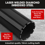Baumr-AG Diamond Core Drill Bit 127mm Concrete Wet Dry Tile Stone Brick Marble 1-1/4 UNC