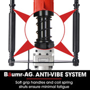 BAUMR-AG HP360e 2200W Electric Post Driver, with 2 Piling Socket Sleeves