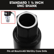 PRE-ORDER Baumr-AG Diamond Core Drill Bit 63mm Concrete Wet Dry Tile Stone Brick Marble 1-1/4 UNC