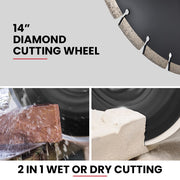 BAUMR-AG 3500W 350mm/14