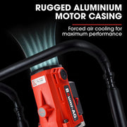 BAUMR-AG HP360e 2200W Electric Post Driver, with 2 Piling Socket Sleeves