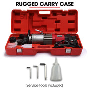 PRE-ORDER BAUMR-AG 10-22mm 1200W Heavy-Duty Electric Hydraulic Rebar Bender, Carry Case