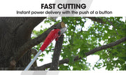 PRE-ORDER BAUMR-AG Cordless 2 in 1 Pole Chainsaw and Hedge Trimmer Combo Kit, with 20V SYNC Battery and Charger
