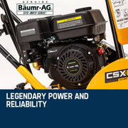Baumr-AG Concrete Road Saw - Cutter Tools Push Construction Petrol 7HP Wet