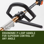 BAUMR-AG 65cc 9in1 Long Reach Garden Multi-tool, Pole Saw, Hedge & Line Trimmer, Brush Cutter, 12