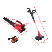 BAUMR-AG Whipper Snipper and Leaf Blower Combo Kit, with 20V SYNC Battery and Charger