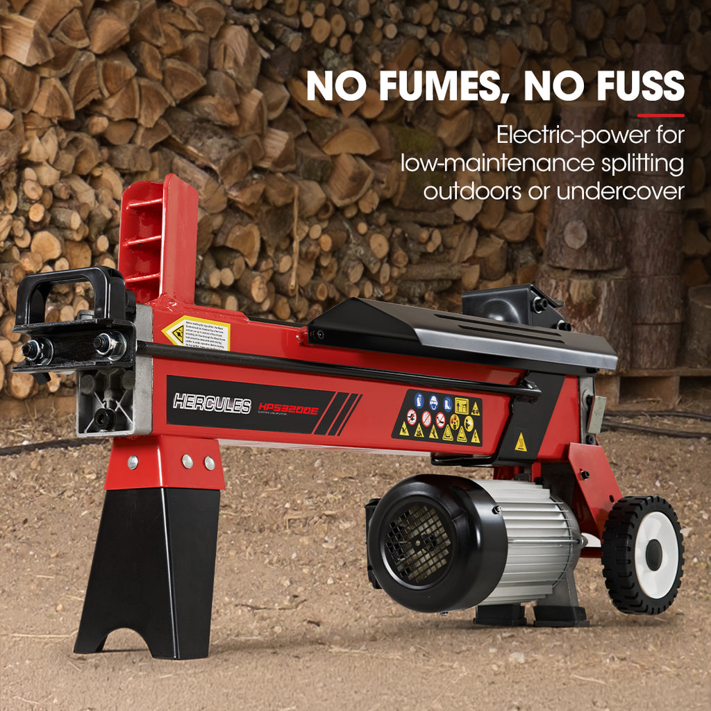 BAUMR-AG 9 Ton Hydraulic Electric Wood Log Splitter – Baumr-AG