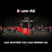 BAUMR-AG 9 Ton Hydraulic Electric Wood Log Splitter