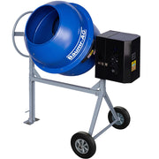 BAUMR-AG 200L Heavy-Duty Petrol Concrete Cement Mixer, 3hp 105cc Engine