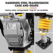 BAUMR-AG BRM-500 64KG Petrol Tamper Rammer Vibratory Plate Compactor, for Soil Sand Gravel Asphalt