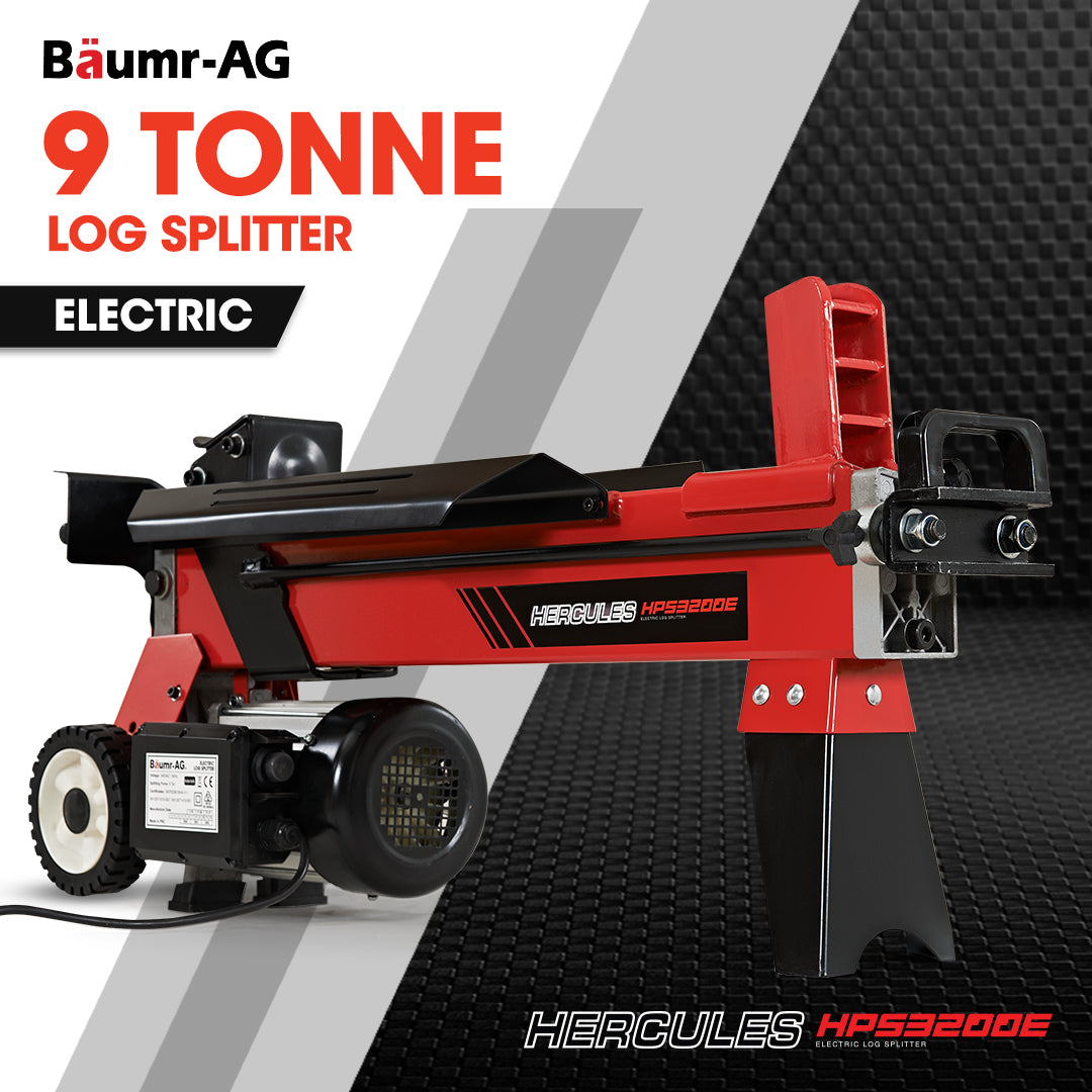 BAUMR-AG 9 Ton Hydraulic Electric Wood Log Splitter – Baumr-AG