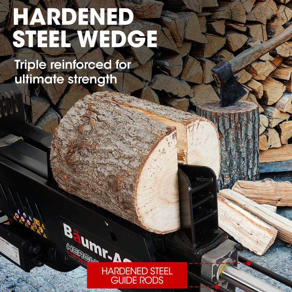 BAUMR-AG 10 Tonne Electric Hydraulic Wood Log Splitter - HPS3800E ...