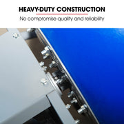 BAUMR-AG 100L Cement Concrete Mixer, Easy Clean, Ultra-Light, Rust-proof, Impact-Resistant Poly Drum, 16 Inch Tyres