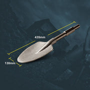 BAUMR-AG 130mm Clay Pointed-Tip Spade Jackhammer Chisel, 30mm Hex with Bonus Carry Case