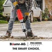 Baumr-AG 2300W Pro-Grade Electric Demolition Jackhammer, with 2 Bonus Chisels, Carry Case