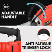 Baumr-AG 2300W Pro-Grade Electric Demolition Jackhammer, with 2 Bonus Chisels, Carry Case