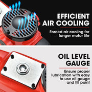 Baumr-AG 2300W Pro-Grade Electric Demolition Jackhammer, with 2 Bonus Chisels, Carry Case