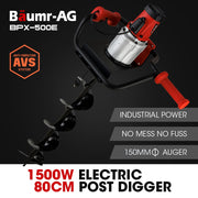 Baumr-AG 1500W Electric Post Hole Auger Digger