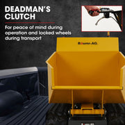 Baumr-AG Motorised Tracked Wheelbarrow Dumper, Briggs & Stratton CR950 Petrol Engine, 500kg Capacity