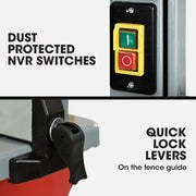 Baumr-AG 350W Wood Bandsaw, Benchtop, 80mm Cutting Depth (BS30)