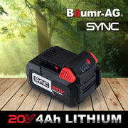 Baumr-AG SYNC 20V 4.0Ah Lithium-Ion Replacement or Spare Battery