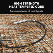 BAUMR-AG CVS506 6 Metre x 50mm Concrete Vibrating Shaft, Australian Standard 3-Claw Drive Coupler