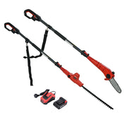 PRE-ORDER BAUMR-AG Cordless 2 in 1 Pole Chainsaw and Hedge Trimmer Combo Kit, with 20V SYNC Battery and Charger
