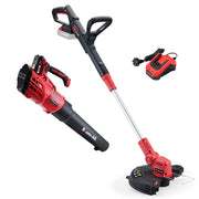 BAUMR-AG Whipper Snipper and Leaf Blower Combo Kit, with 20V SYNC Battery and Charger