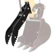BAUMR-AG Hydraulic Thumb for BSR8000 Mini Excavator, Heavy-duty and Precision Bulk Material Handling, Versatile Multi-use