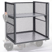 PRE-ORDER BAUMR-AG Heavy Duty Cage for BTR-1200e 400kg 40V Electric Powered Trolley, for Warehouse Logistics Material Handling