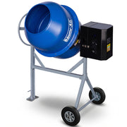 BAUMR-AG 250L Heavy-Duty Petrol Concrete Cement Mixer, 3hp 105cc Engine