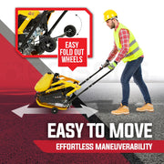 BAUMR-AG 111kg 400x545mm 7.0HP Plate Compactor, Sprinkler System (BCX-800)