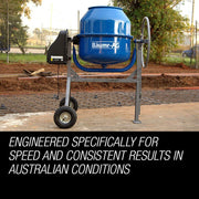 Baumr-AG  220L Portable Electric Concrete Cement Mixer