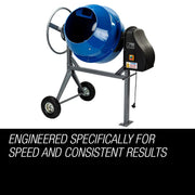 Baumr-AG 70L Portable Electric Concrete Cement Mixer
