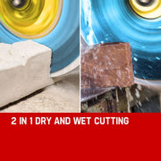 Baumr-AG Concrete Cut Off Demolition Saw Wet Demo Road Cutter Brick