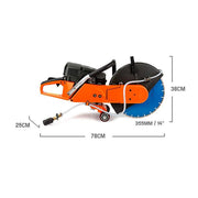 Baumr-AG Concrete Cut Off Demolition Saw Wet Demo Road Cutter Brick