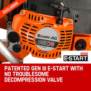 Baumr-AG Concrete Cut Off Demolition Saw Wet Demo Road Cutter Brick