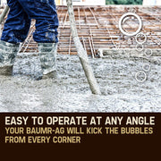 Baumr-AG Commercial Concrete Vibrator Cement Portable Tool Unit Hard Nose