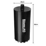 BAUMR-AG 202 x 400mm Diamond Core Drill Bit DBX Series, Industrial 1.1/4-UNC