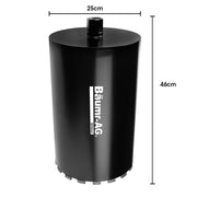 BAUMR-AG 254 x 400mm Diamond Core Drill Bit DBX Series, Industrial 1.1/4-UNC