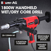 BAUMR-AG HC-120 1800W 120mm Handheld Concrete Core Drill