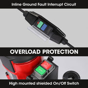 PRE-ORDER BAUMR-AG 3200W 280mm Vertical Stand Core Drill & 202mm Drill Bit Combo, for Demolition Concrete Coring Hole Drilling