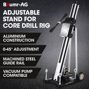 BAUMR-AG Adjustable Core Drill Wheeled Rig Stand