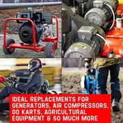 Baumr-AG 10HP Diesel Stationary Engine Electric Start OHV Replacement Motor